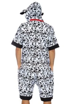 LEG AVENUE Dalmatian Dog RompHim Costume For Men -Halloween Costumes mens dalmation dog romphim2