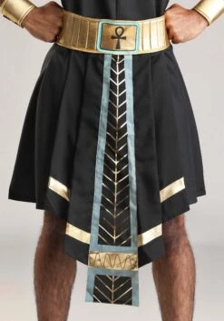 Dark Egyptian Pharaoh Men's Costume -Halloween Costumes mens dark pharaoh alt 5