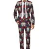 Men's Day Of The Dead Suitmeister Suit -Halloween Costumes mens day of the dead suitmiester suit