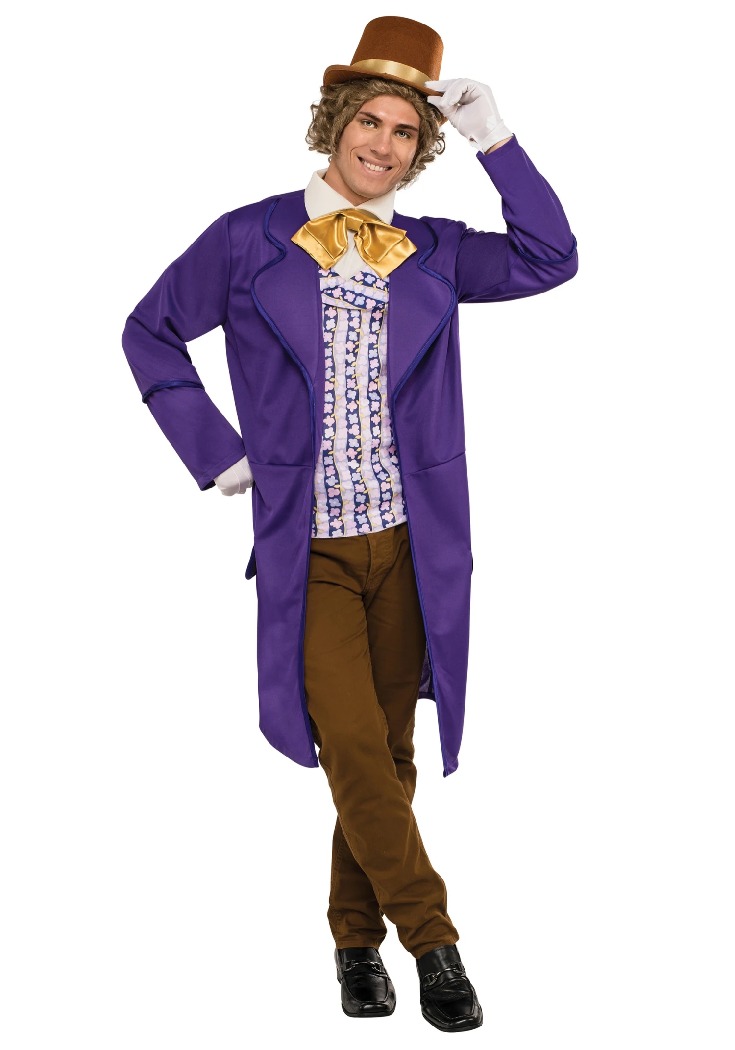 Men's Deluxe Willy Wonka Costume 3 Men's Deluxe Willy Wonka Costume