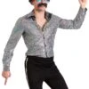 Men's Disco Ball Shirt 1 Men's Disco Ball Shirt -Halloween Costumes mens disco ball shirt