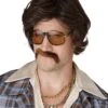 Disco Daddy Costume Wig And Mustache For Men 1 Disco Daddy Costume Wig And Mustache For Men -Halloween Costumes mens disco daddy wig and mustache
