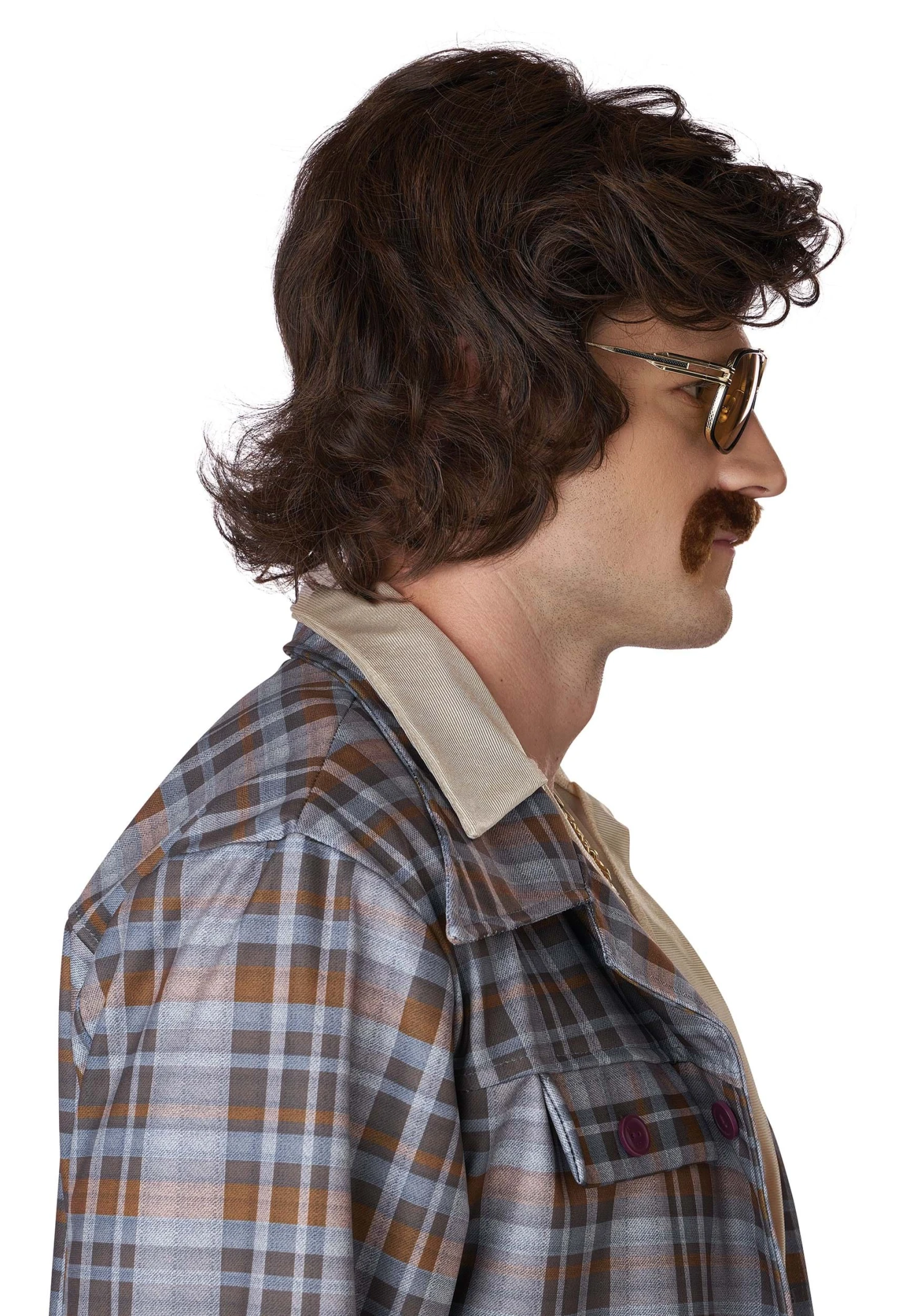 Disco Daddy Costume Wig And Mustache For Men 6 Disco Daddy Costume Wig And Mustache For Men - Image 4