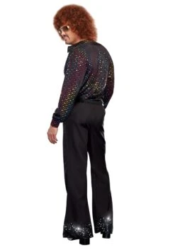 Dreamgirl Men's Disco Dude Shirt Costume 5 Dreamgirl Men's Disco Dude Shirt Costume -Halloween Costumes mens disco dude costume alt 1