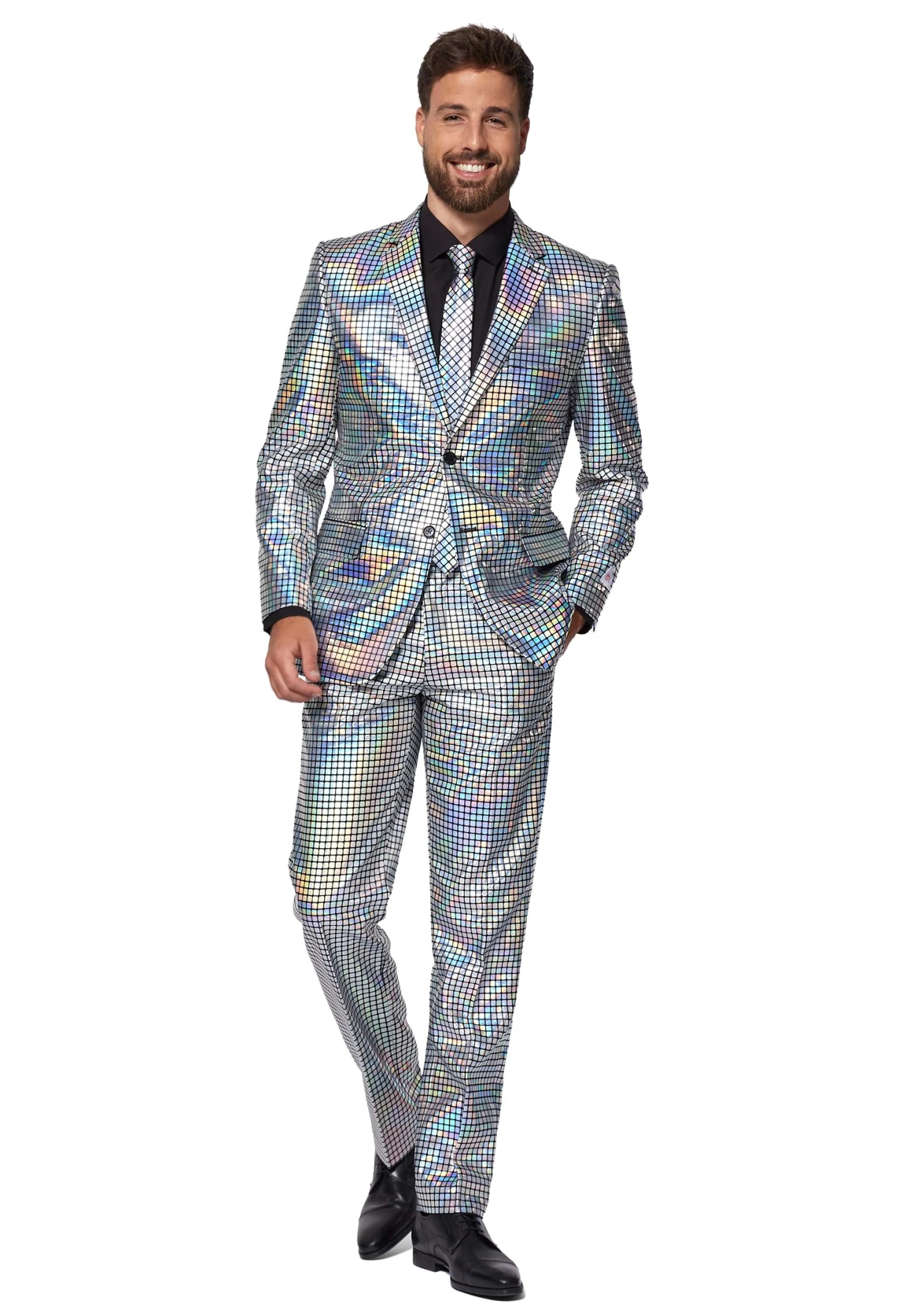 Opposuits Men's Discoballer Reflecting Opposuit 3 Opposuits Men's Discoballer Reflecting Opposuit