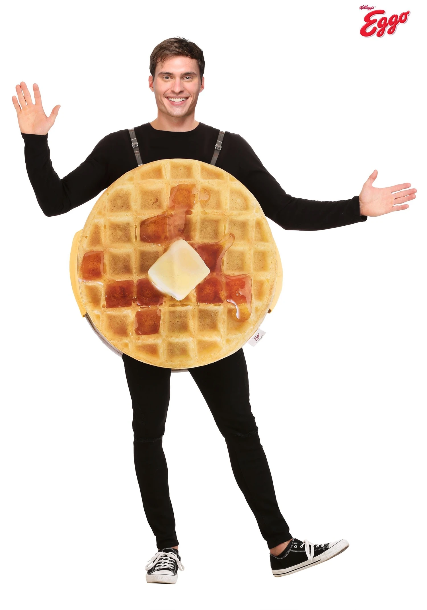 Adult Eggo Waffle Costume 3 Adult Eggo Waffle Costume
