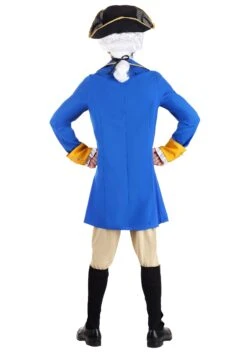 Men's General George Washington Costume 7 Men's General George Washington Costume -Halloween Costumes mens general george washington costume back