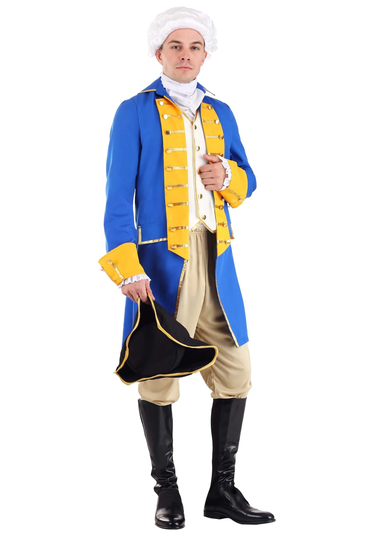 Men's General George Washington Costume 3 Men's General George Washington Costume