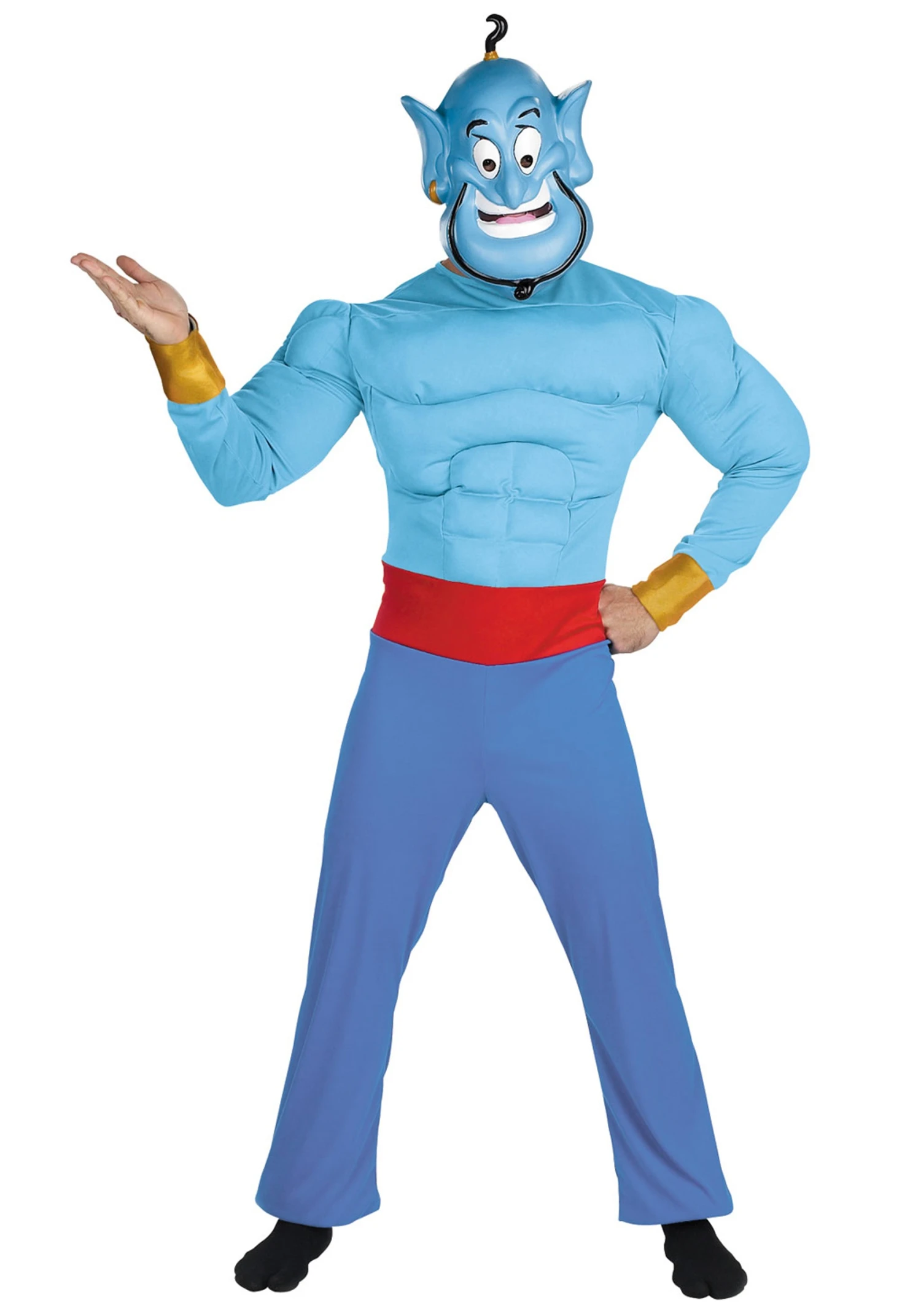 Disguise Aladdin Genie Costume For Men 3 Disguise Aladdin Genie Costume For Men