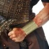 Adult Gold Gladiator Cuff Accessory 2 Adult Gold Gladiator Cuff Accessory -Halloween Costumes mens gladiator cuff