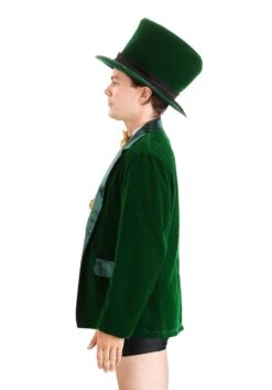 Men's Gold And Green Leprechaun Costume 21 Men's Gold And Green Leprechaun Costume -Halloween Costumes mens gold and green leprechaun costume alt 8