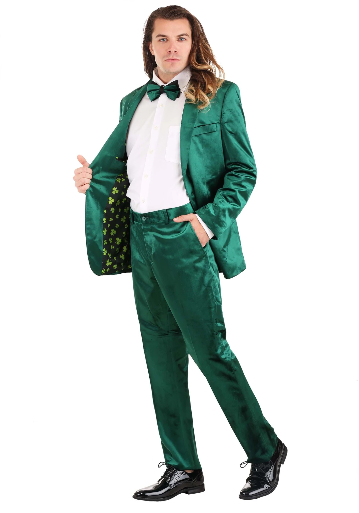 Green Leprechaun Suit Costume For Men 12 Green Leprechaun Suit Costume For Men - Image 10