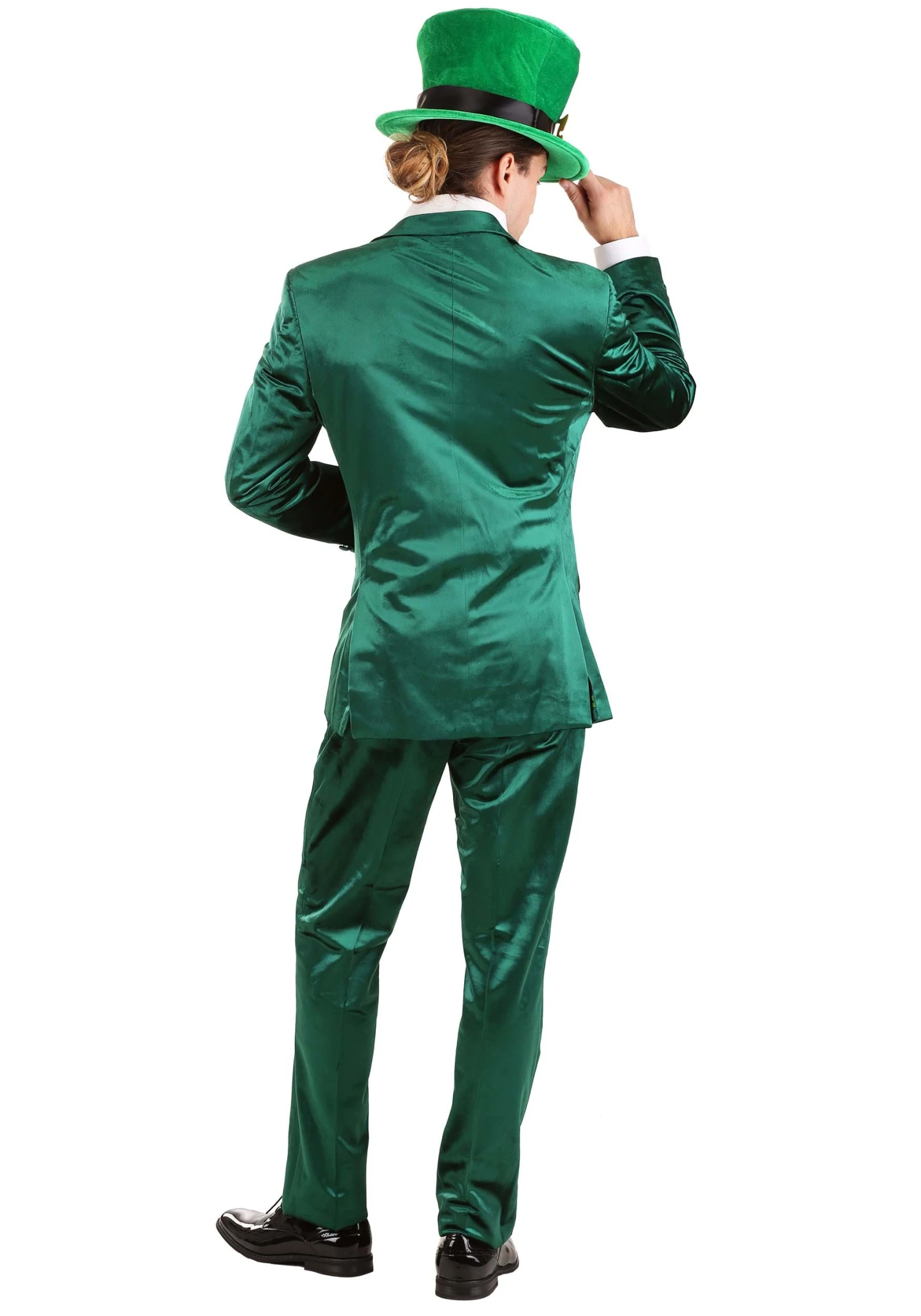 Green Leprechaun Suit Costume For Men 4 Green Leprechaun Suit Costume For Men - Image 2