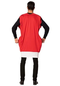 Heinz Ketchup Squeeze Bottle Costume Tunic -Halloween Costumes mens heinz ketchup squeeze bottle costume alt 1
