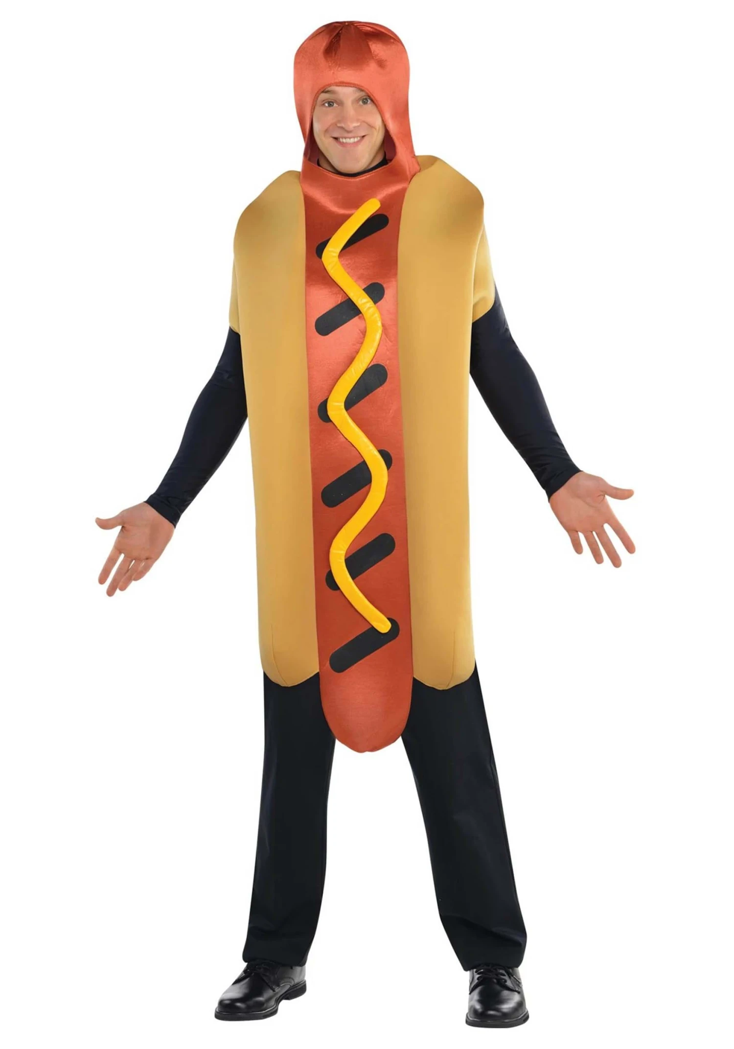 AMSCAN Men's Hot Diggety Dog Costume 3 AMSCAN Men's Hot Diggety Dog Costume