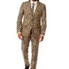 Men's OppoSuits Jaguar Print Costume Suit -Halloween Costumes mens jaguar animal printed suit
