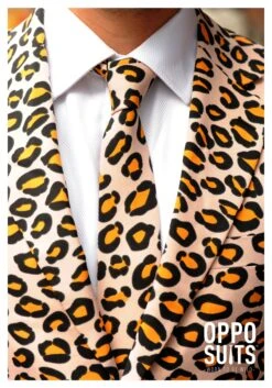 Men's OppoSuits Jaguar Print Costume Suit 10 Men's OppoSuits Jaguar Print Costume Suit -Halloween Costumes mens jaguar animal printed suit image4