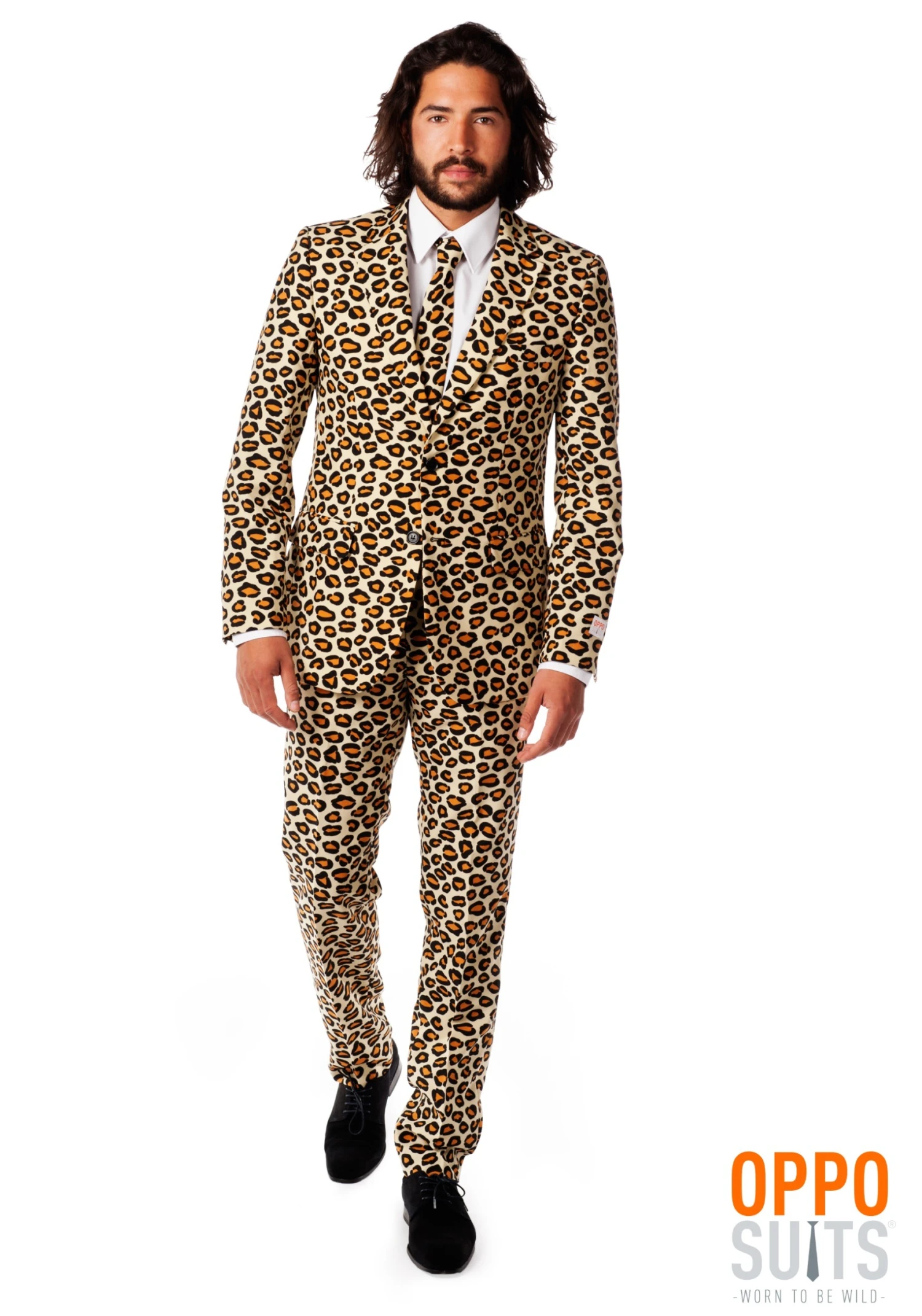 Men's OppoSuits Jaguar Print Costume Suit 3 Men's OppoSuits Jaguar Print Costume Suit