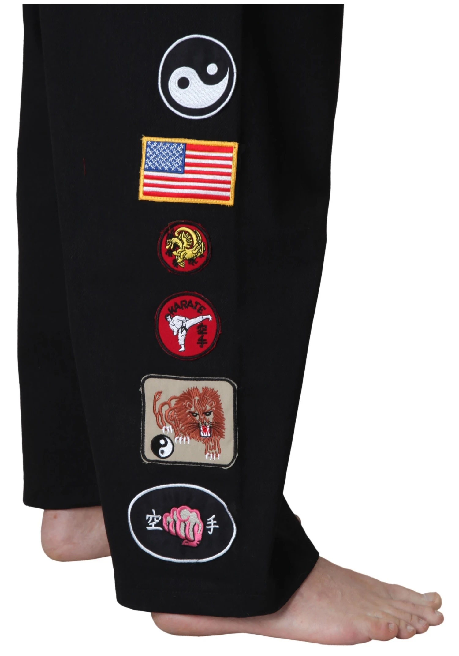 Karate Kid Plus Size Authentic Cobra Kai Men's Costume 6 Karate Kid Plus Size Authentic Cobra Kai Men's Costume - Image 4