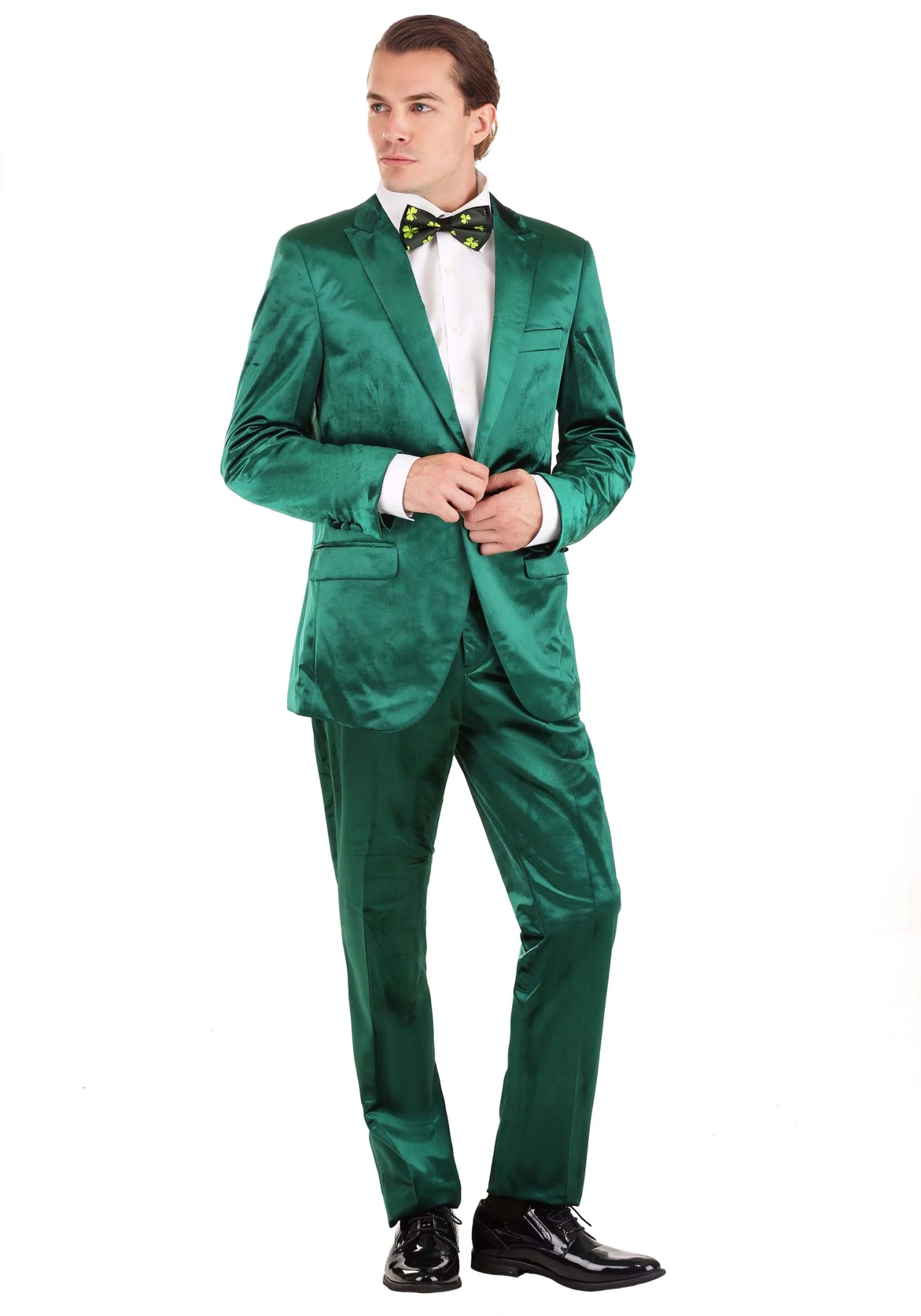 Green Leprechaun Suit Costume For Men 3 Green Leprechaun Suit Costume For Men