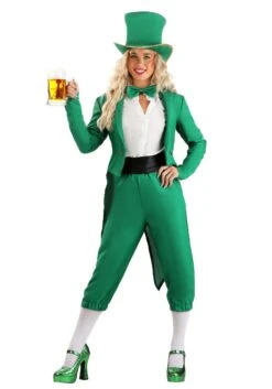 Lucky Leprechaun Costume For Adults 10 Lucky Leprechaun Costume For Adults -Halloween Costumes mens lucky leprechaun costume alt 5