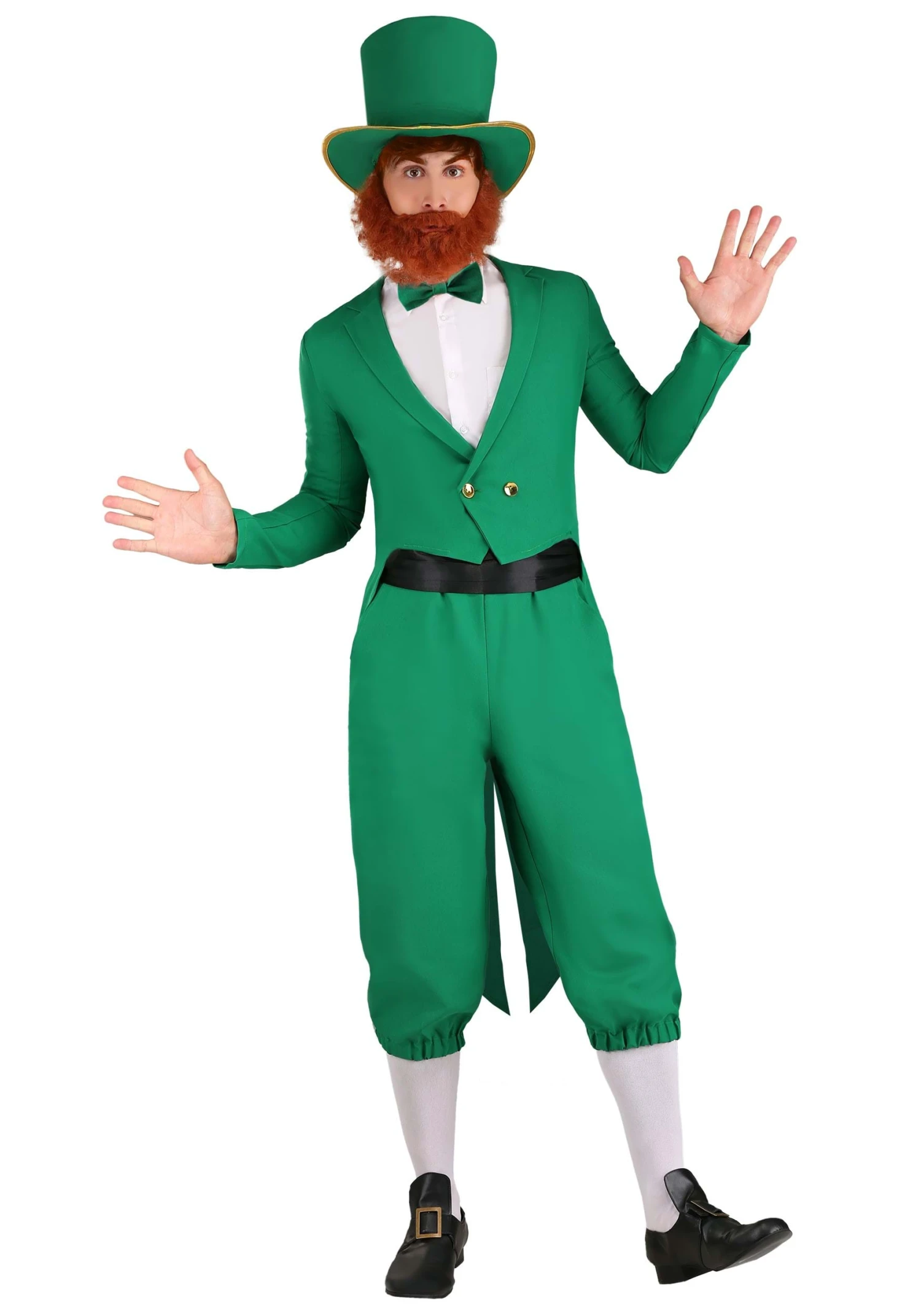 Lucky Leprechaun Costume For Adults 6 Lucky Leprechaun Costume For Adults - Image 4