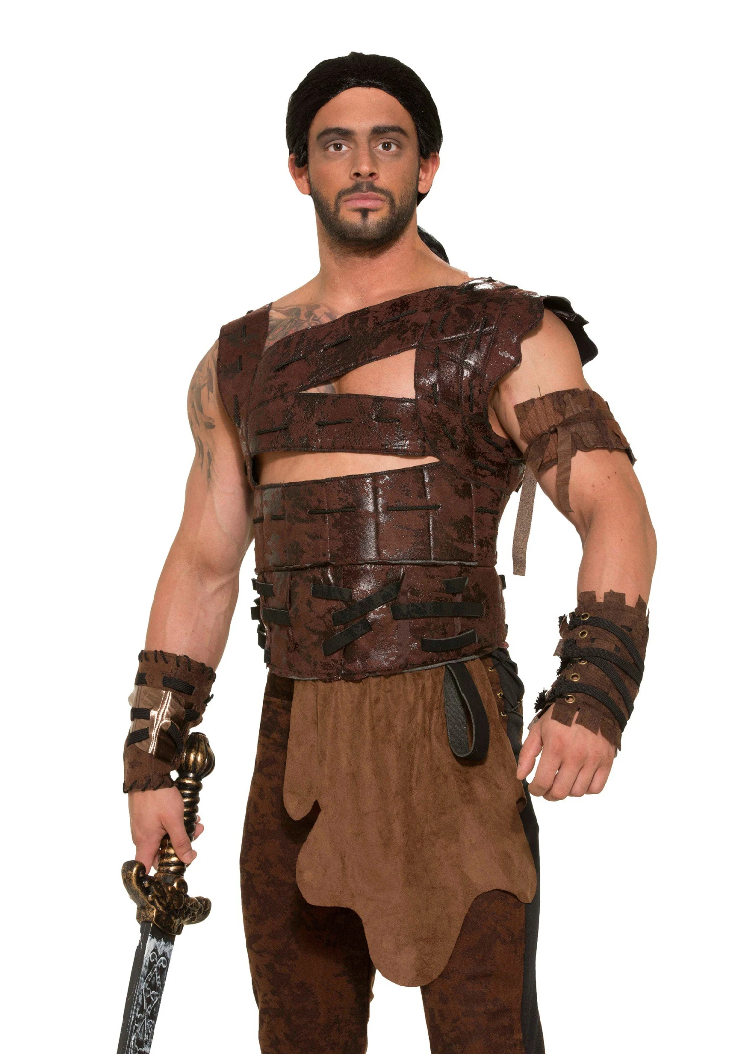 Men's Medieval Warrior Armor Costume 3 Men's Medieval Warrior Armor Costume