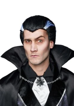 Midnight Dracula Wig For Men