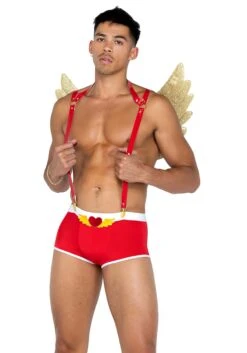 Roma Naughty Cupid Costume For Men 11 Roma Naughty Cupid Costume For Men -Halloween Costumes mens naughty cupid costume alt 4