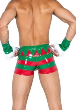 Roma Naughty Holiday Elf Costume For Men 8 Roma Naughty Holiday Elf Costume For Men -Halloween Costumes mens naughty holiday elf costume 1