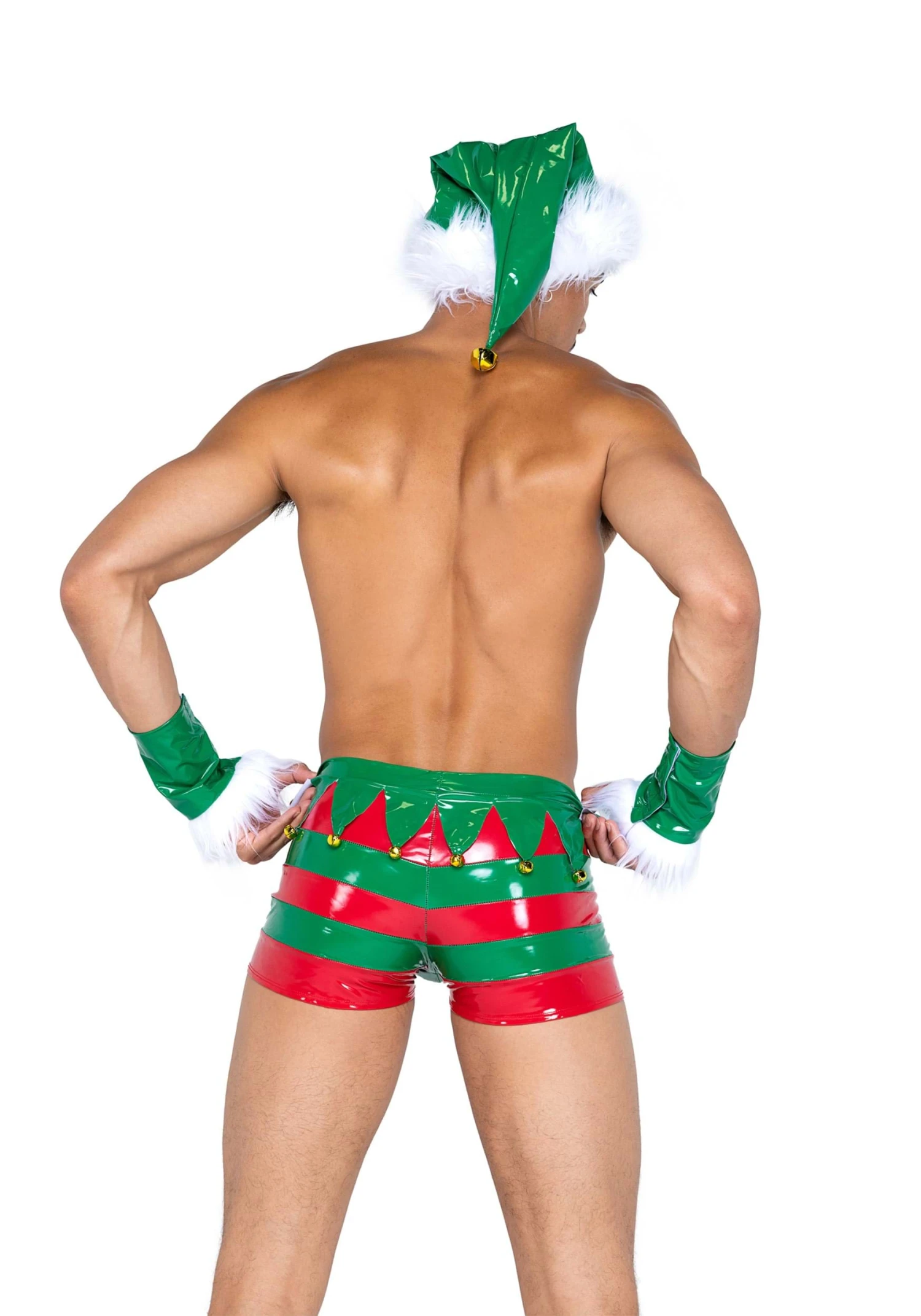Roma Naughty Holiday Elf Costume For Men 4 Roma Naughty Holiday Elf Costume For Men - Image 2