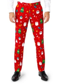 Opposuits Christmas Festivity Red Suit For Men 13 Opposuits Christmas Festivity Red Suit For Men -Halloween Costumes mens opposuits christmas festivity red suit alt 4
