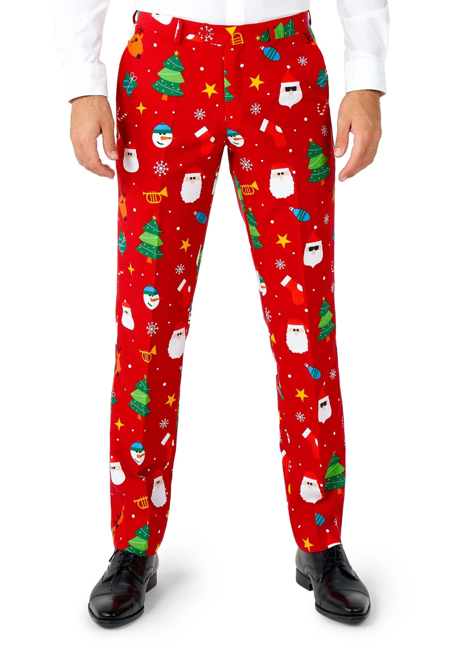 Opposuits Christmas Festivity Red Suit For Men 7 Opposuits Christmas Festivity Red Suit For Men - Image 5