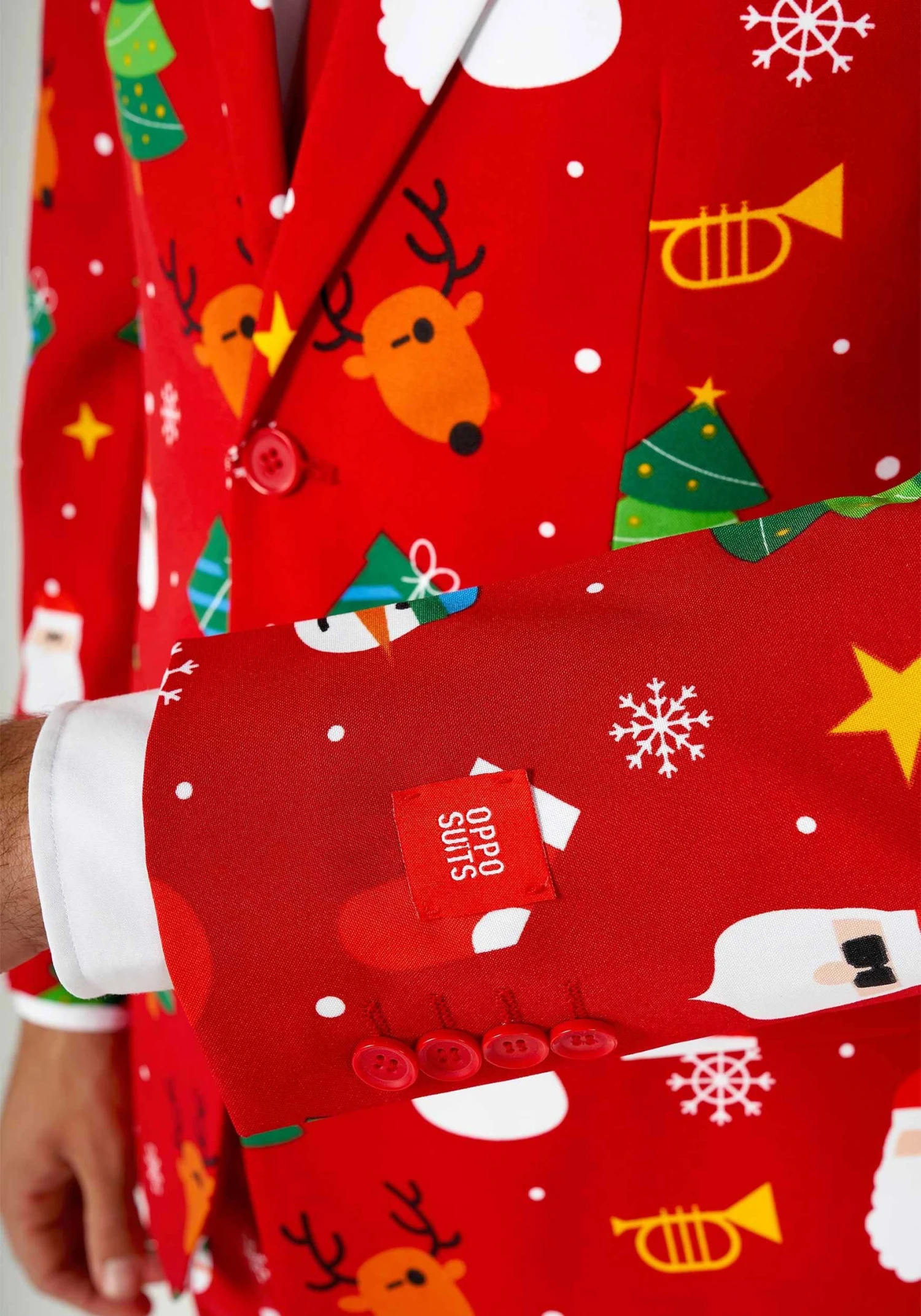 Opposuits Christmas Festivity Red Suit For Men 9 Opposuits Christmas Festivity Red Suit For Men - Image 7
