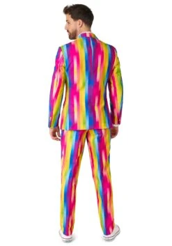 Opposuits Rainbow Glaze Suit For Men 10 Opposuits Rainbow Glaze Suit For Men -Halloween Costumes mens opposuits rainbow glaze suit alt 1