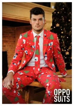 Men's OppoSuits Red Christmas Costume Suit 8 Men's OppoSuits Red Christmas Costume Suit -Halloween Costumes mens opposuits red christmas suit 1