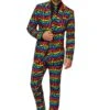 Men's OppoSuits Wild Rainbow Costume Suit 2 Men's OppoSuits Wild Rainbow Costume Suit -Halloween Costumes mens opposuits wild rainbow costume suit