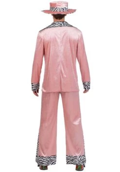 Men's Pink 70's Pimp Suit Costume -Halloween Costumes mens pink 70s pimp suit costume alt 1