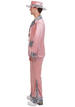 Men's Pink 70's Pimp Suit Costume -Halloween Costumes mens pink 70s pimp suit costume alt 2