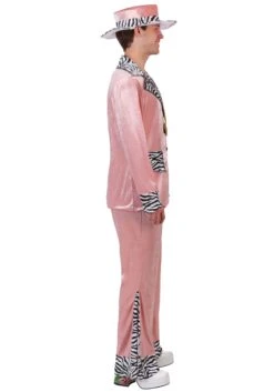 Men's Pink 70's Pimp Suit Costume -Halloween Costumes mens pink 70s pimp suit costume alt 3