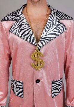 Men's Pink 70's Pimp Suit Costume -Halloween Costumes mens pink 70s pimp suit costume alt 5