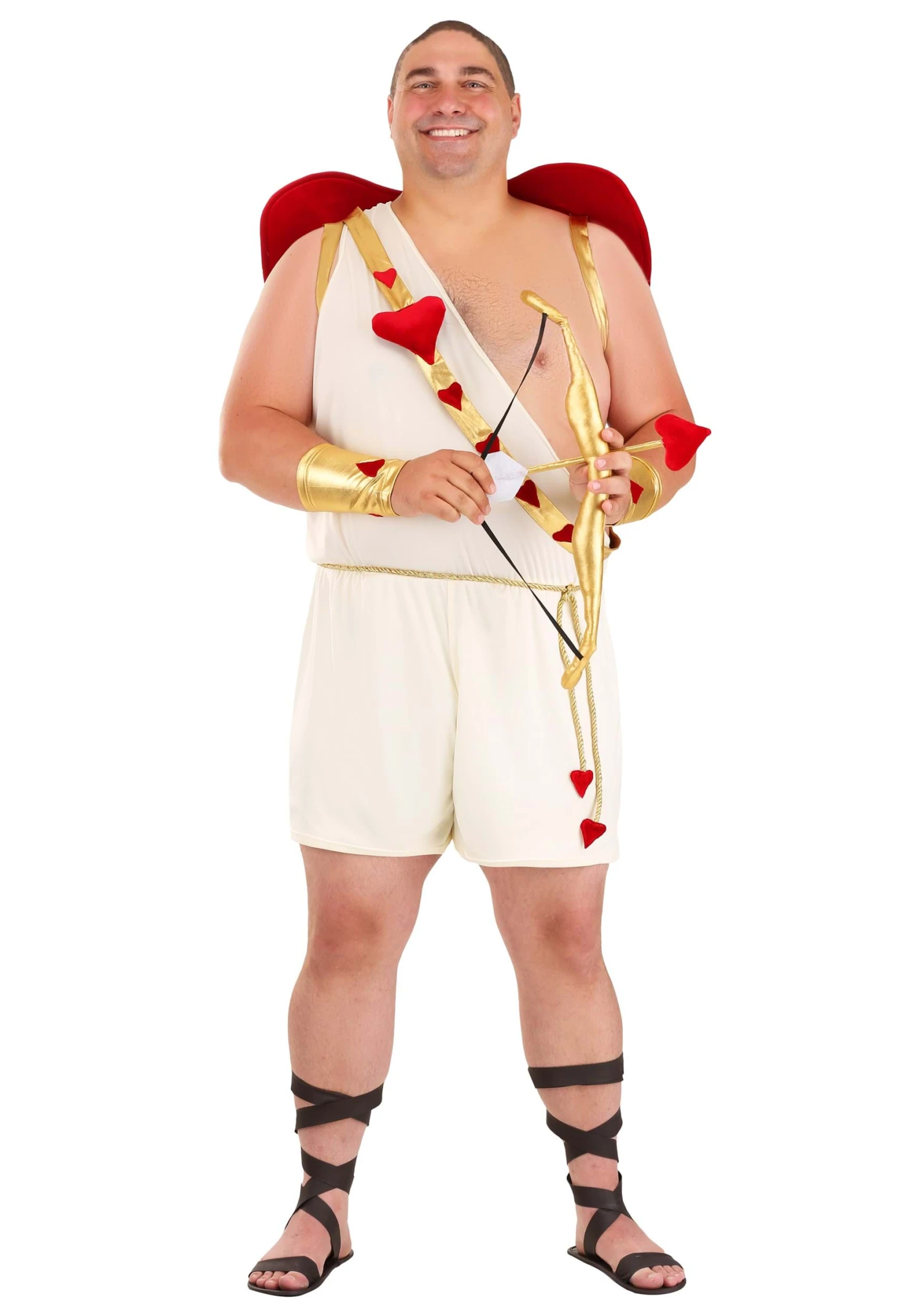 Plus Size Cupid Costume For Men 3 Plus Size Cupid Costume For Men