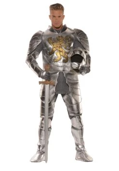 Plus Size Men's Knight In Shining Armor Costume