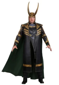 JAZWARES Men's Plus Size Premium Marvel Loki Costume