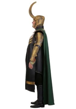 JAZWARES Men's Plus Size Premium Marvel Loki Costume 13 JAZWARES Men's Plus Size Premium Marvel Loki Costume -Halloween Costumes mens plus size premium loki costume alt 2
