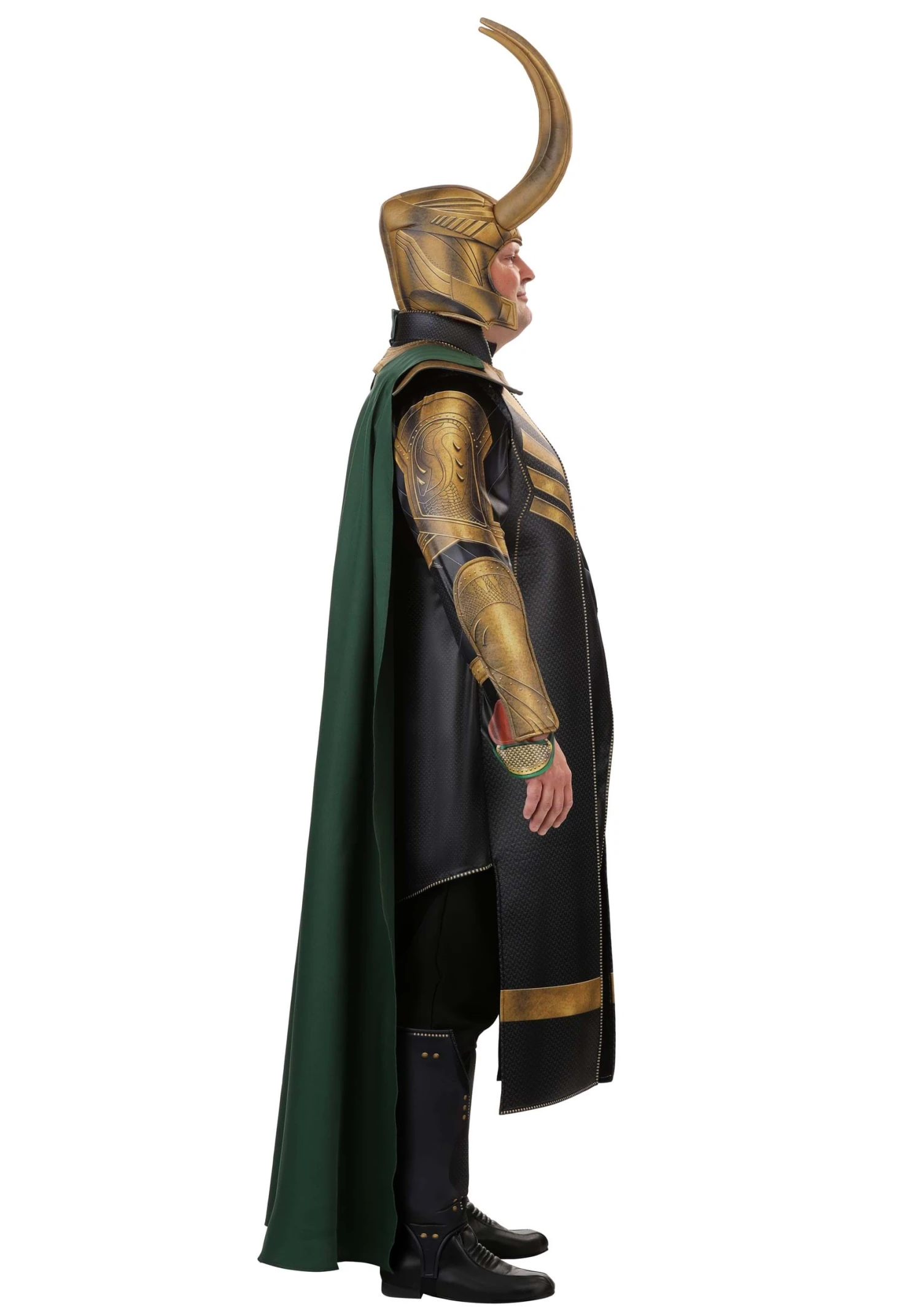 JAZWARES Men's Plus Size Premium Marvel Loki Costume 6 JAZWARES Men's Plus Size Premium Marvel Loki Costume - Image 4