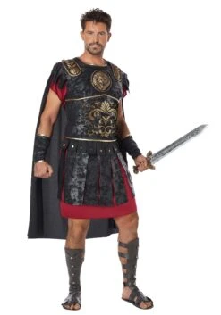 Plus Size Roman Warrior Costume For Men