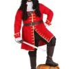 Men's Plus Size Rum Captain Costume