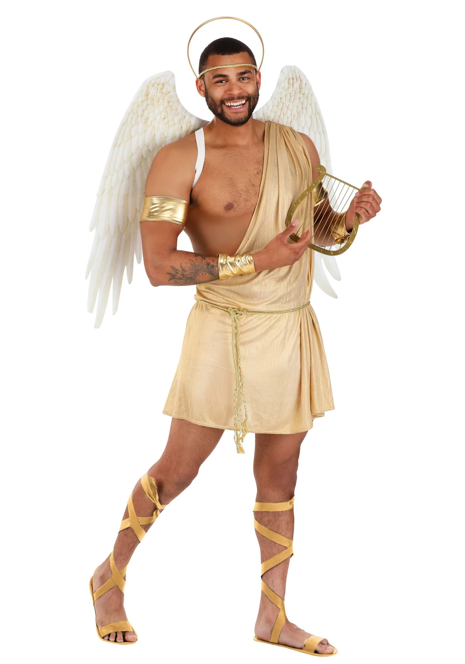 Men's Plus Size Sexy Angel Costume 3 Men's Plus Size Sexy Angel Costume