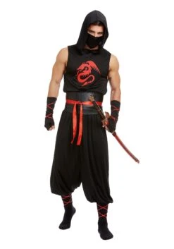 Dreamgirl Plus Size Men's Ninja Costume